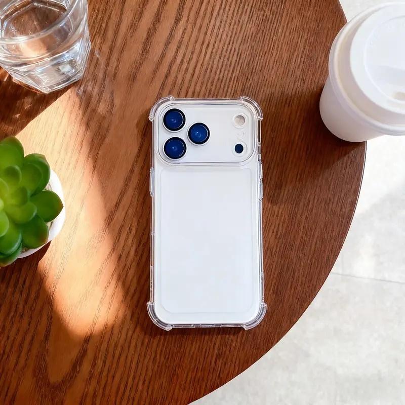 Clear Card Slot Phone Case phone case, view 1