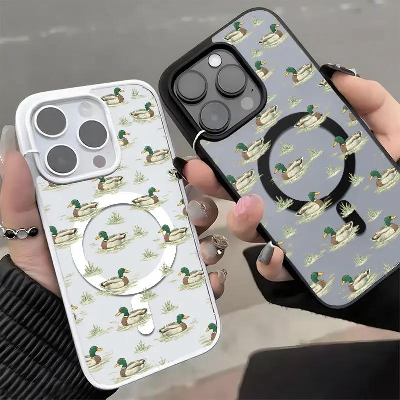 Duck Print Phone Case phone case, view 1