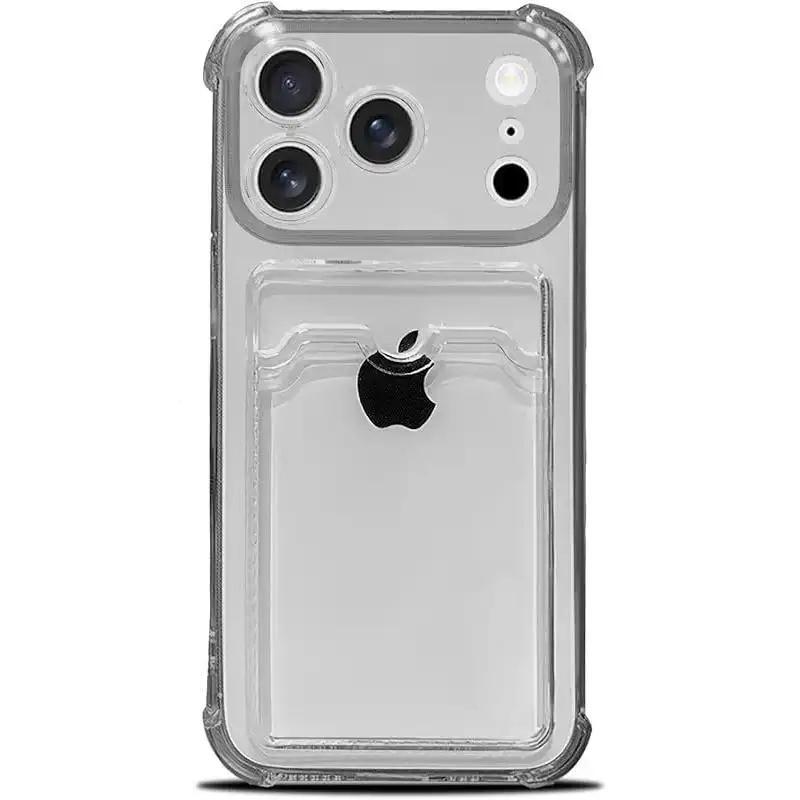Clear Card Slot Wallet Phone Case phone case, view 8