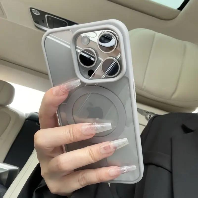 Magnetic Matte Phone Case phone case, view 4