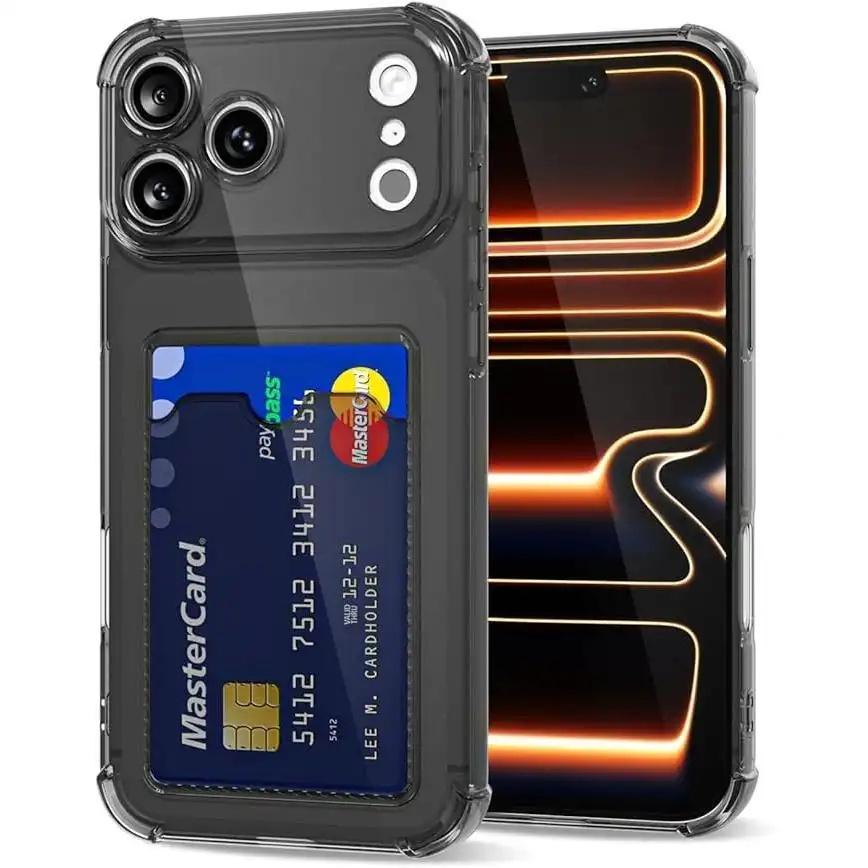 Clear Card Holder Phone Case — Edition 7729 phone case, view 10