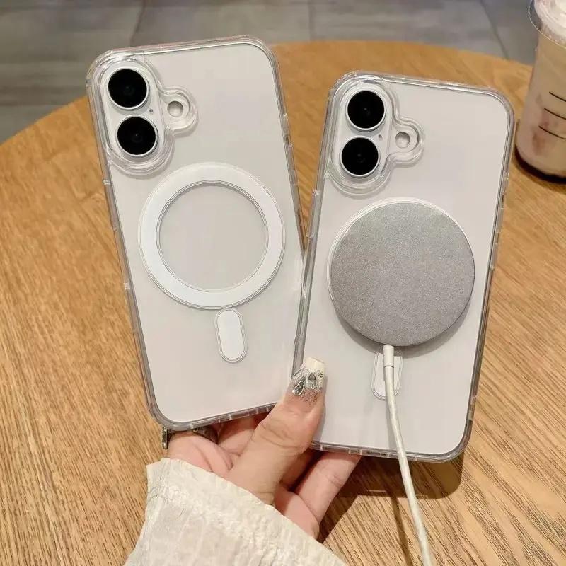 Magnetic Clear Phone Case — Edition 7777 phone case, view 1