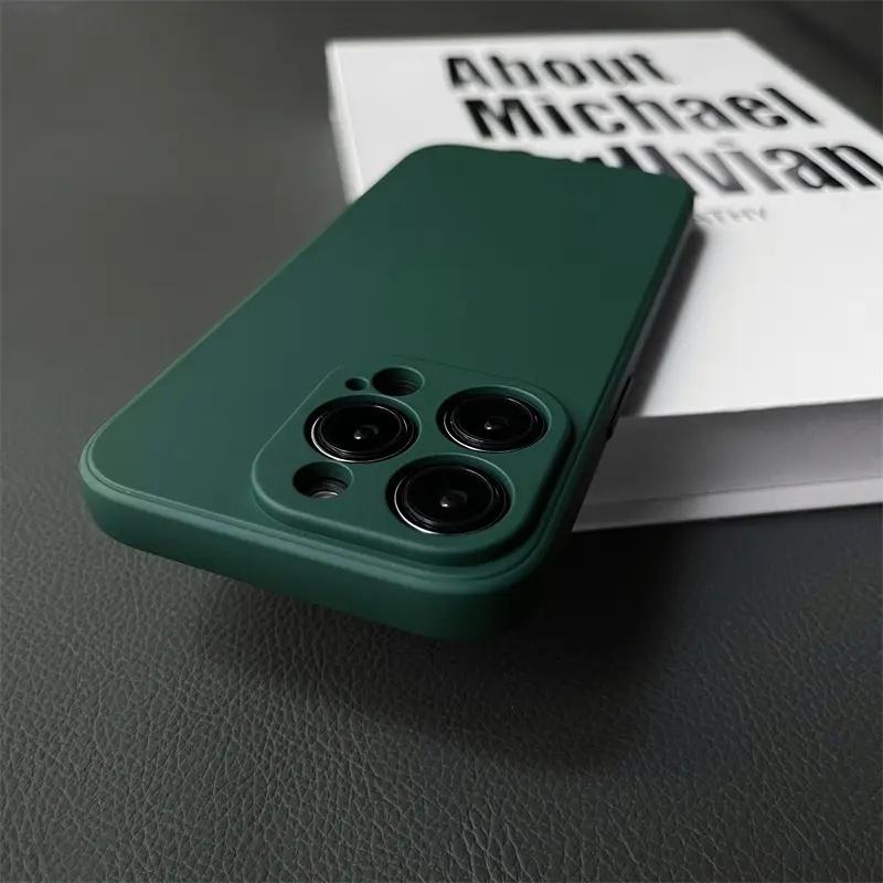 Solid Cream White Iphone Case phone case, view 8