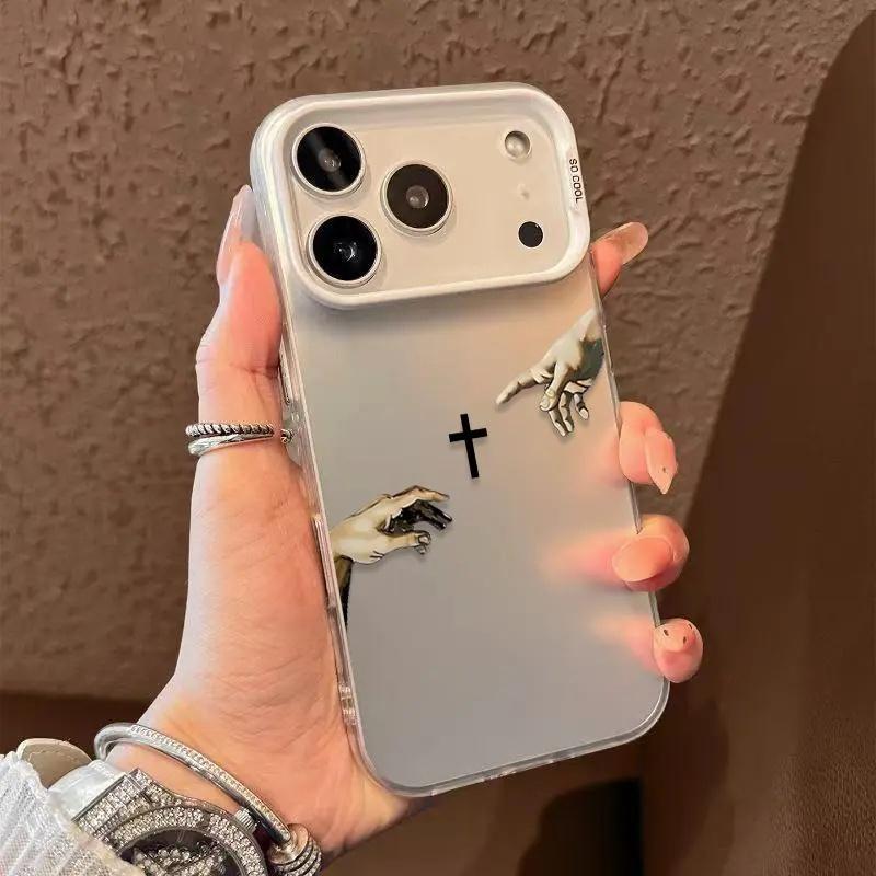 Creation Of Adam Hands Phone Case — Edition 8145 phone case, view 8