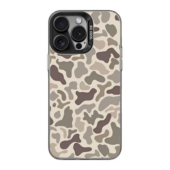 Neutral Camouflage Iphone Case phone case, view 2