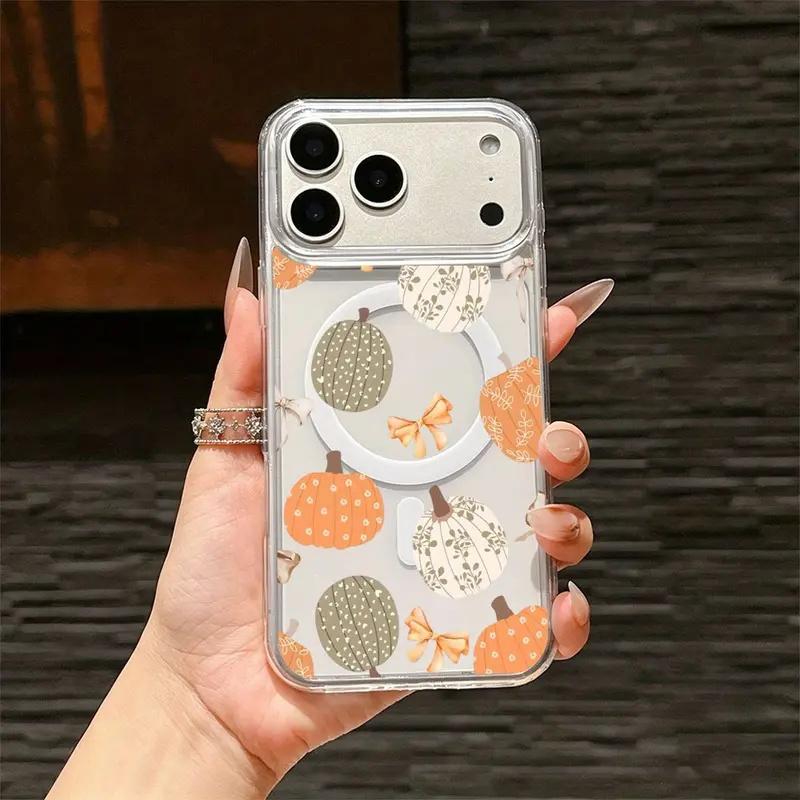 Fall Pumpkin Iphone Case phone case, view 2
