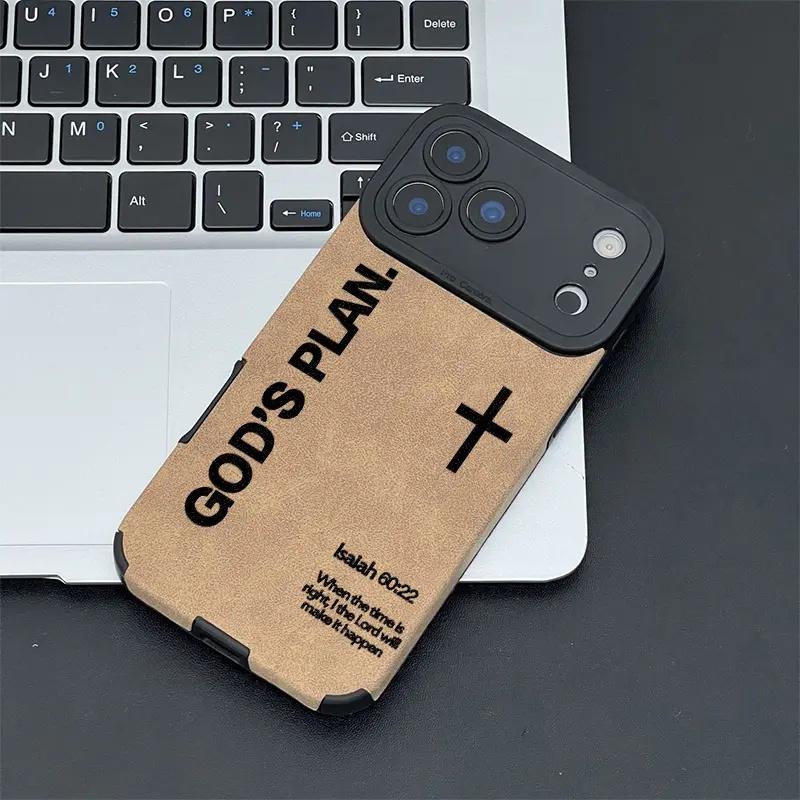 God'S Plan Suede Phone Case phone case, view 6
