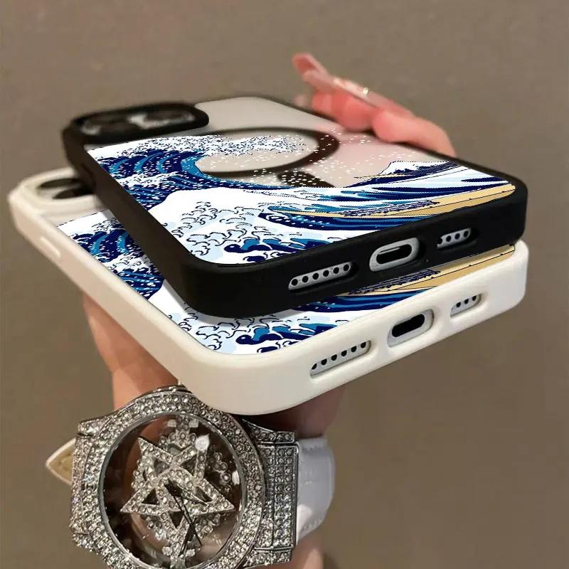 Magnetic Clear Iphone Case — Edition 3041 phone case, view 5