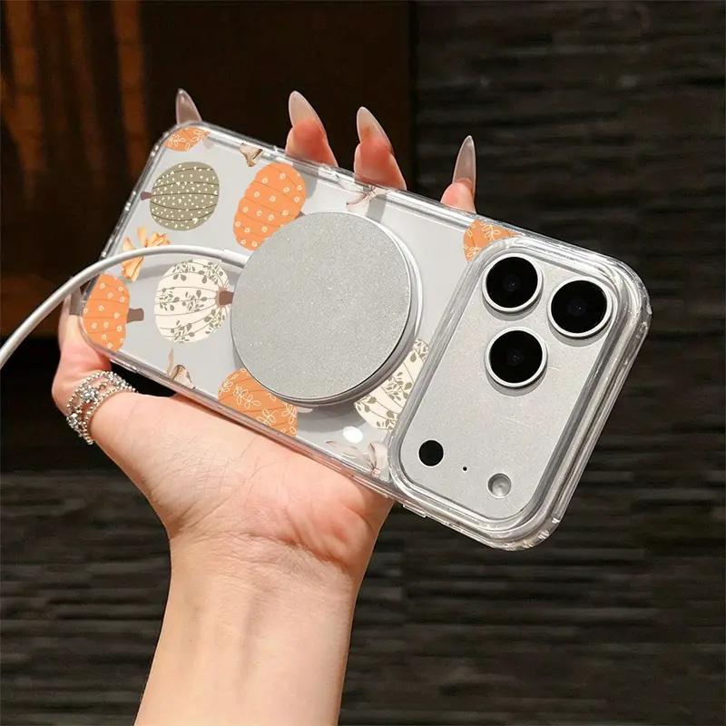 Fall Pumpkin Iphone Case phone case, view 6