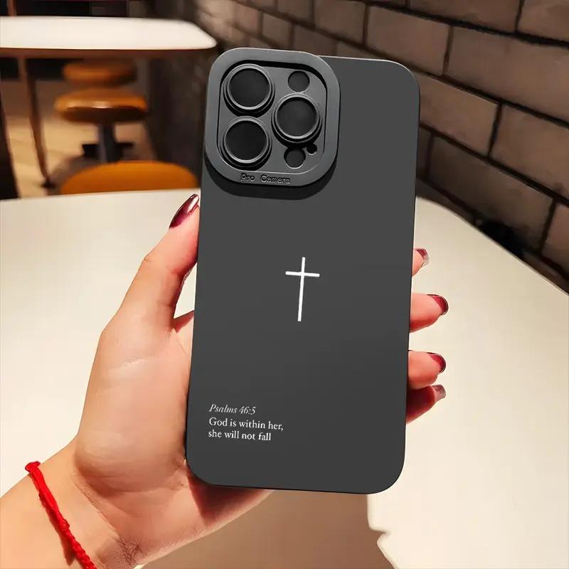Cross Bible Verse Iphone Case phone case, view 6