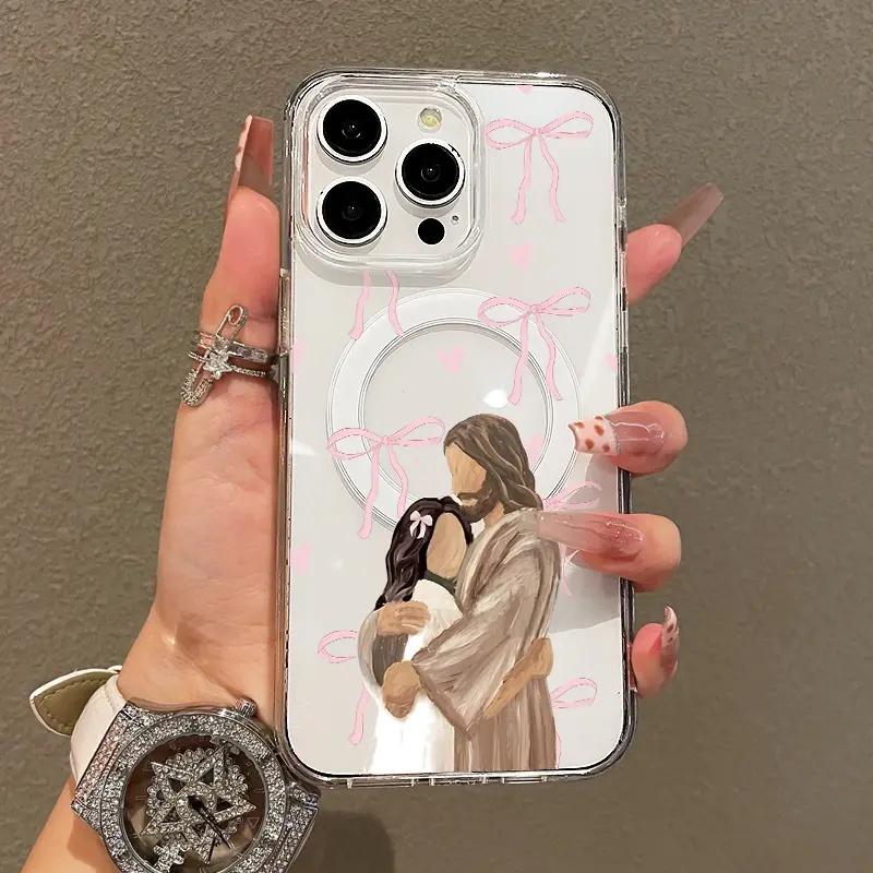 Magnetic Clear Iphone Case — Edition 8529 phone case, view 2