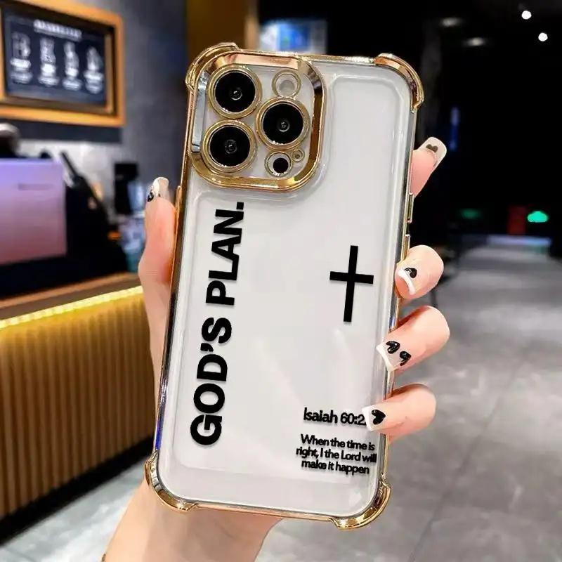 God'S Plan Clear Phone Case phone case, view 13