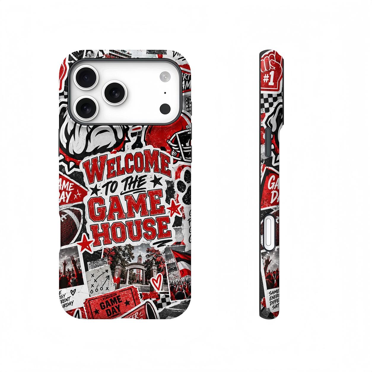 American Football Game Day Magnetic phone case, view 1