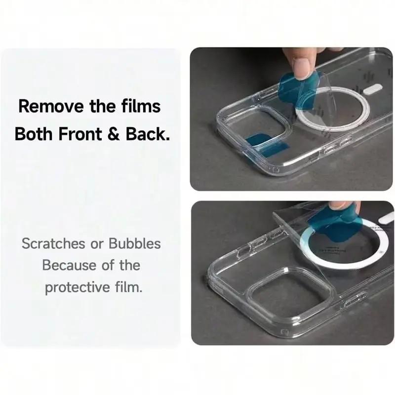 Crystal Clear Magnetic Phone Case phone case, view 8
