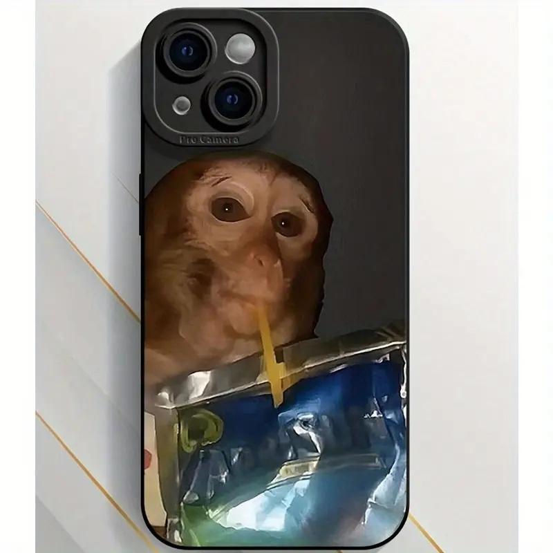 Funny Monkey Phone Case phone case, view 1