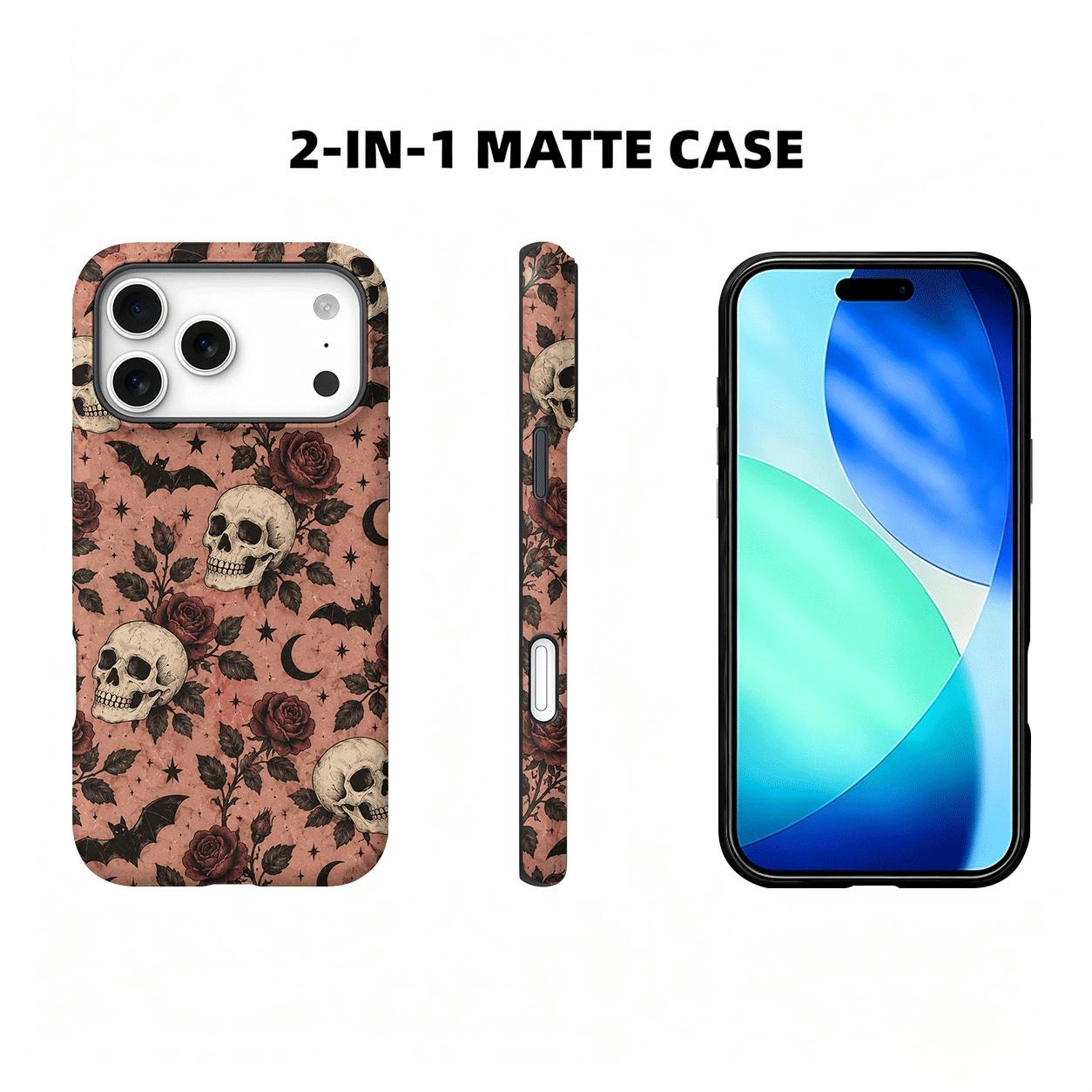 Skull Phone Case phone case, view 4