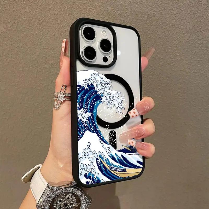 Magnetic Clear Iphone Case — Edition 3041 phone case, view 6