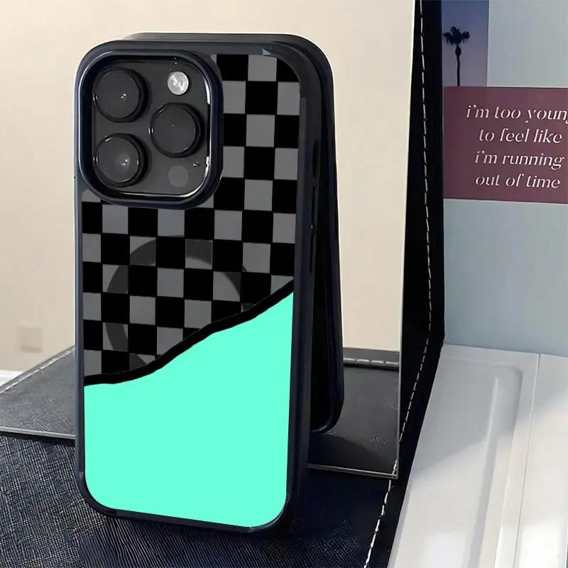 Checkerboard Phone Case phone case, view 6