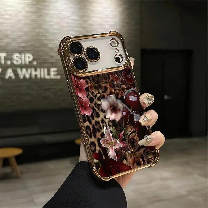 Leopard Floral Phone Case phone case, view 13