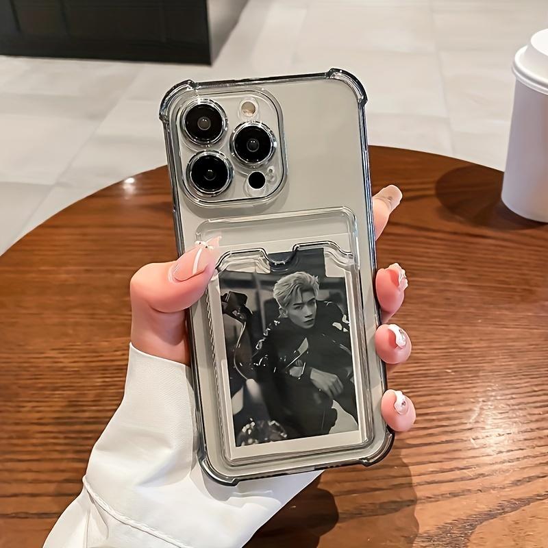 Clear Card Holder Phone Case — Edition 4945 phone case, view 4