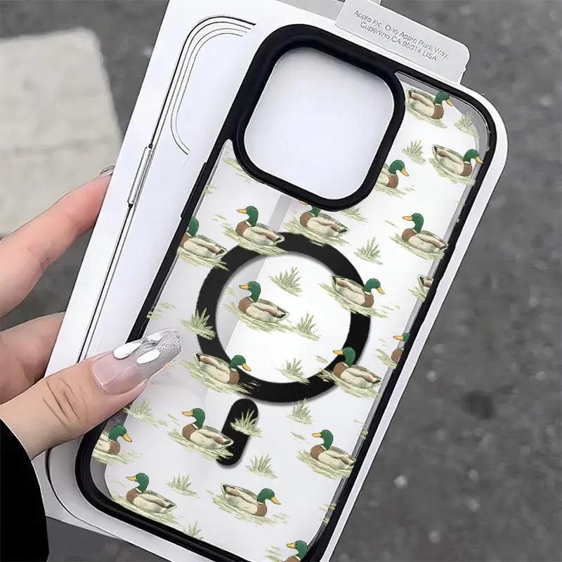 Duck Print Phone Case phone case, view 3