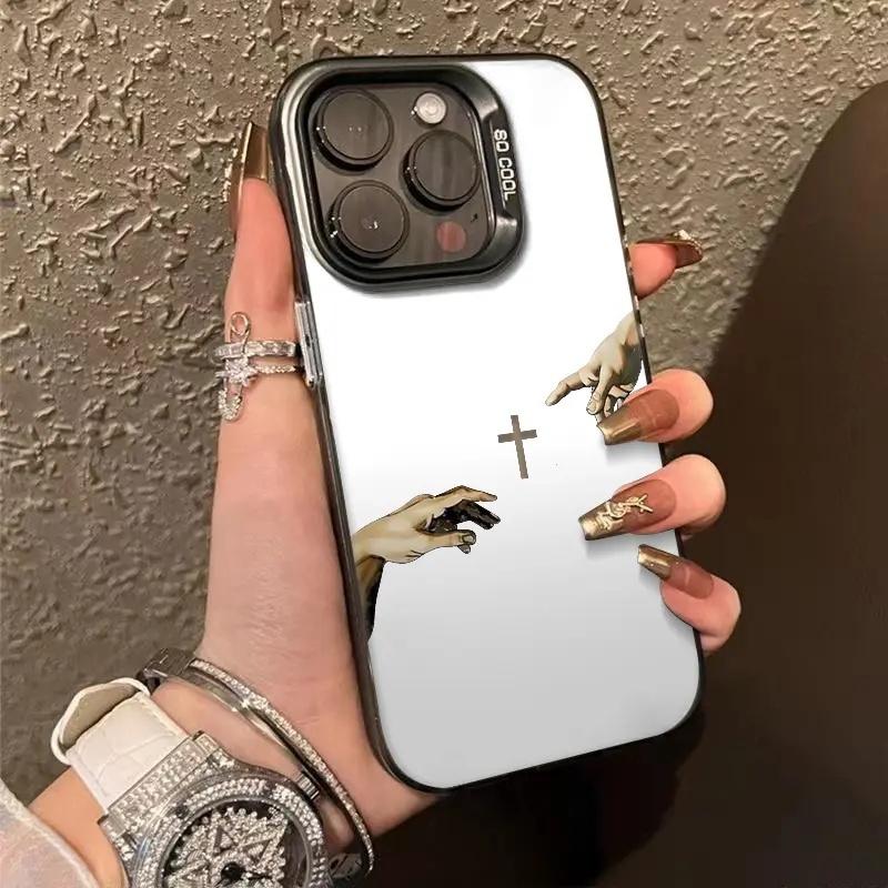 Creation Of Adam Hands Phone Case — Edition 4641 phone case, view 1