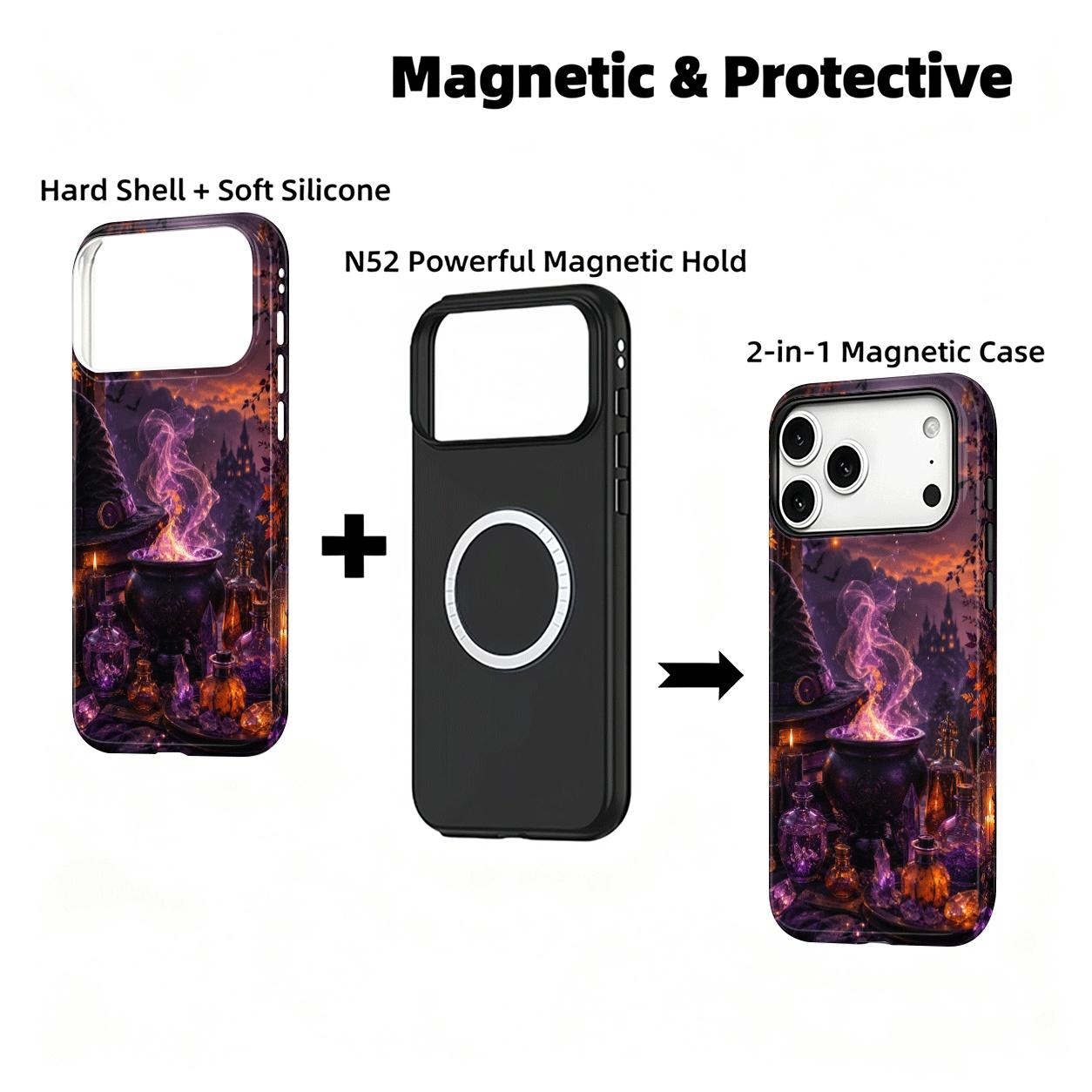 Witch Cauldron Phone Case phone case, view 6