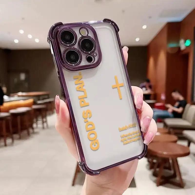 God'S Plan Clear Phone Case phone case, view 17