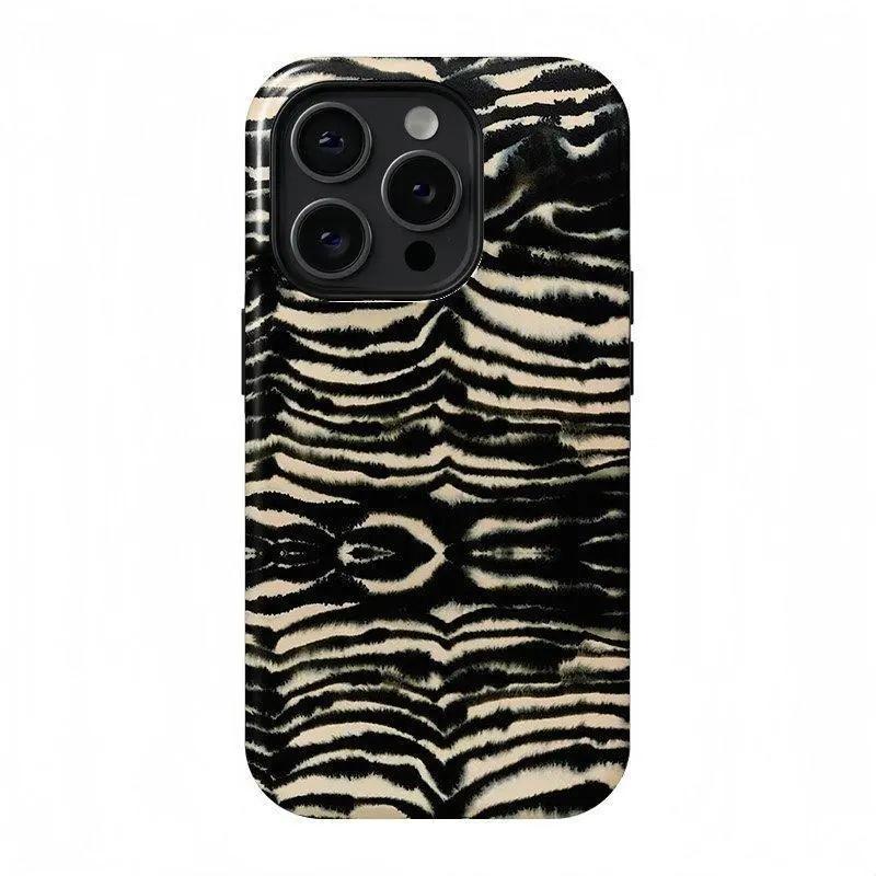 Zebra Print Dual-Layers phone case, view 1