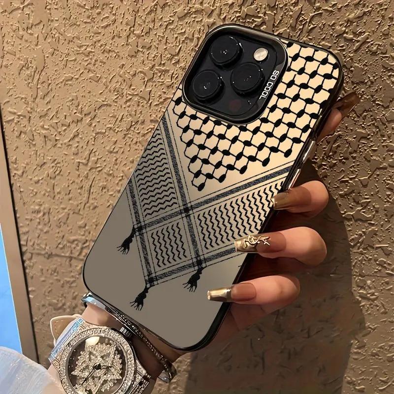 Keffiyeh Pattern Phone Case phone case, view 3
