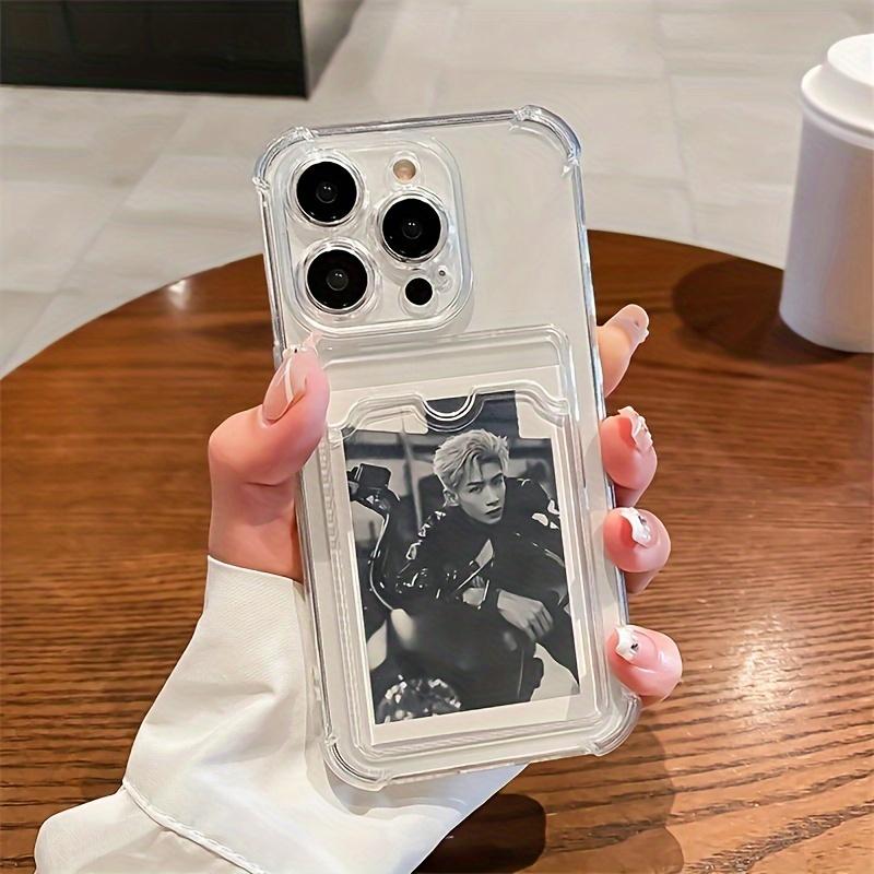 Clear Card Holder Phone Case — Edition 4945 phone case, view 3