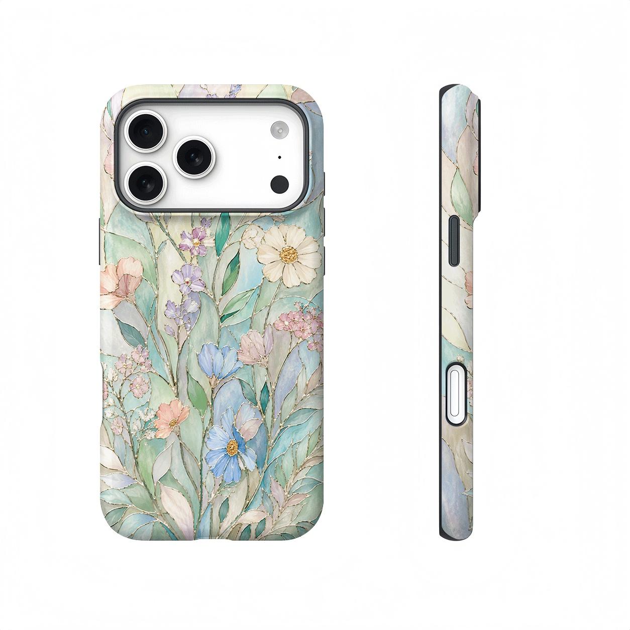 Vintage Floral Magnetic phone case, view 1