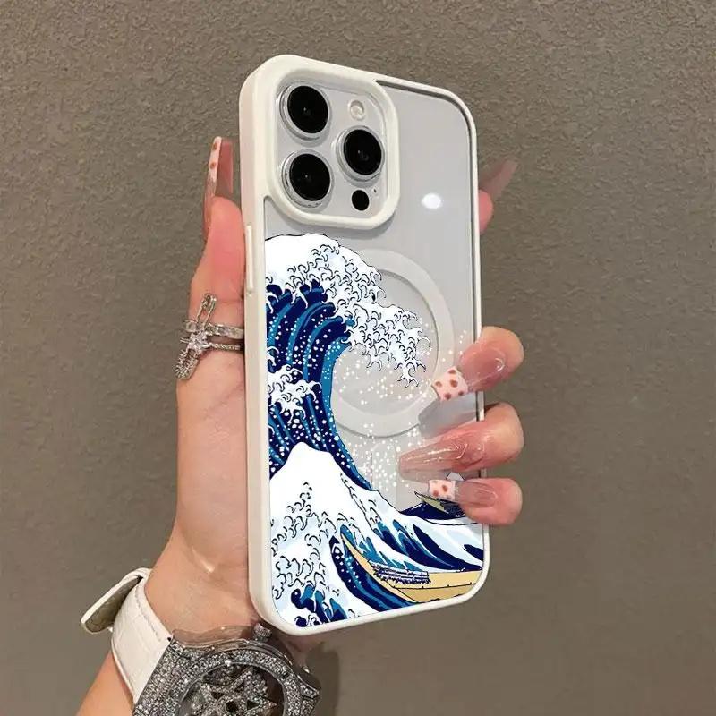 Magnetic Clear Iphone Case — Edition 3041 phone case, view 9