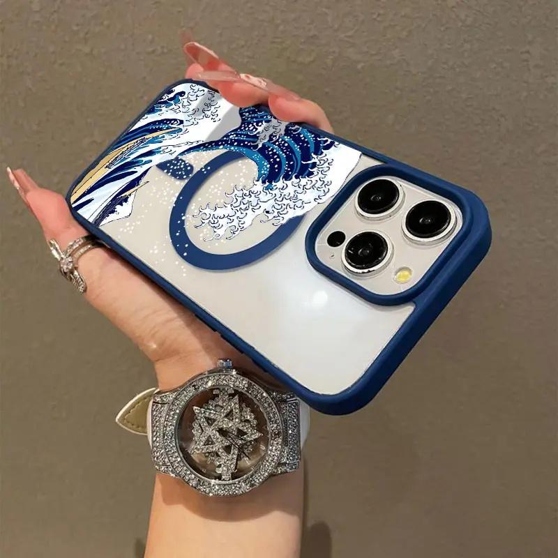 Magnetic Clear Iphone Case — Edition 3041 phone case, view 3