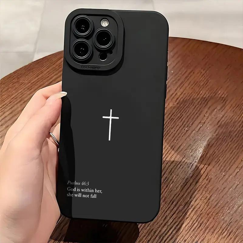 Cross Bible Verse Iphone Case phone case, view 4