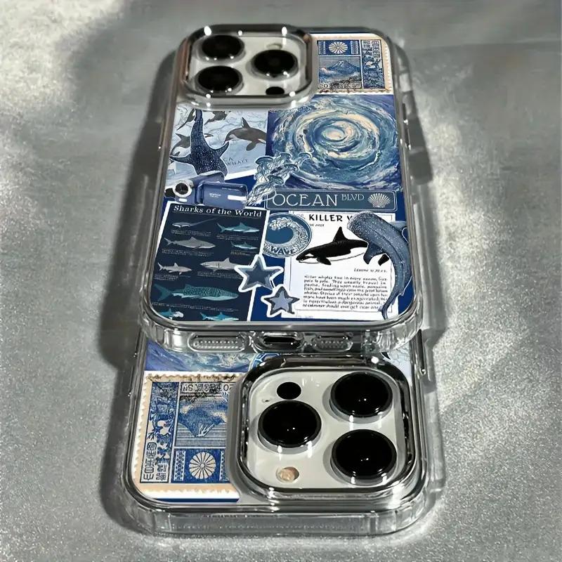Ocean Collage Phone Case phone case, view 4