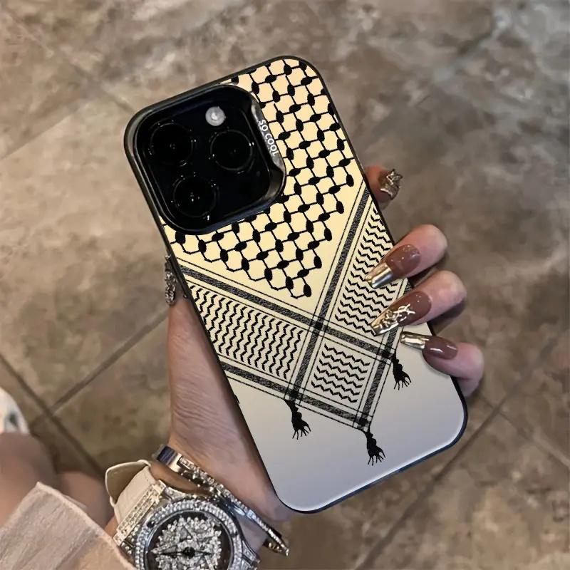Keffiyeh Pattern Phone Case phone case, view 4