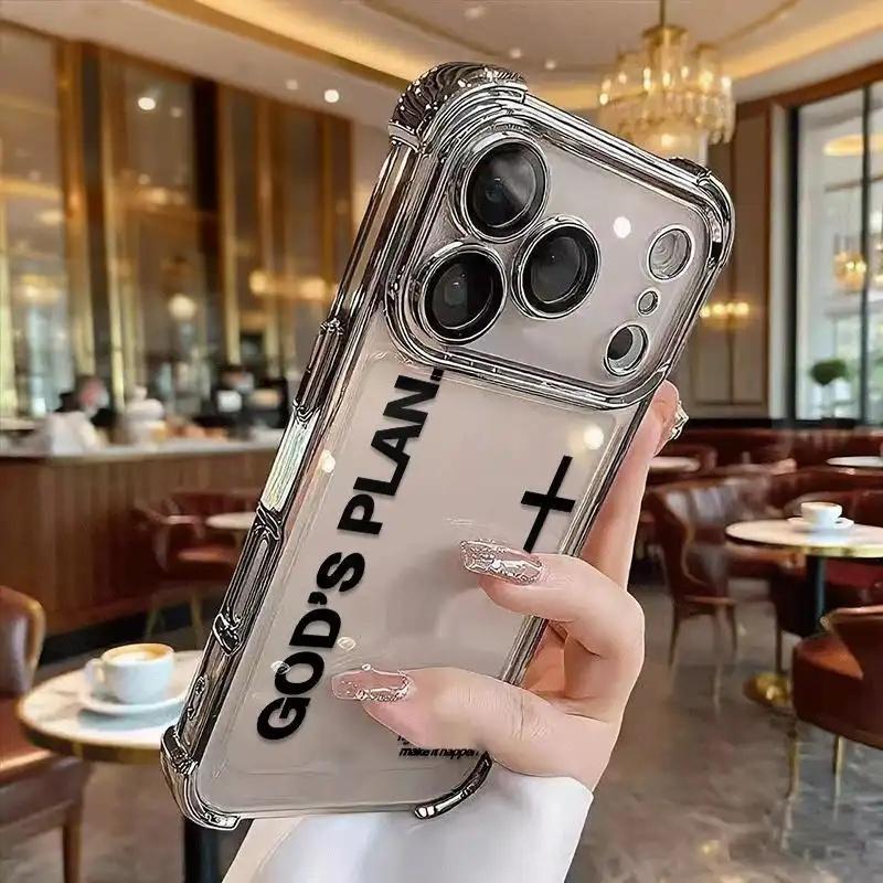 God'S Plan Clear Phone Case phone case, view 9