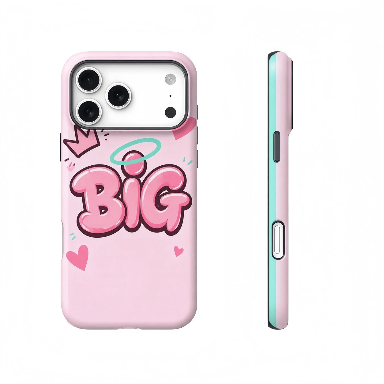 Pink Graffiti Magnetic Compatible phone case, view 1