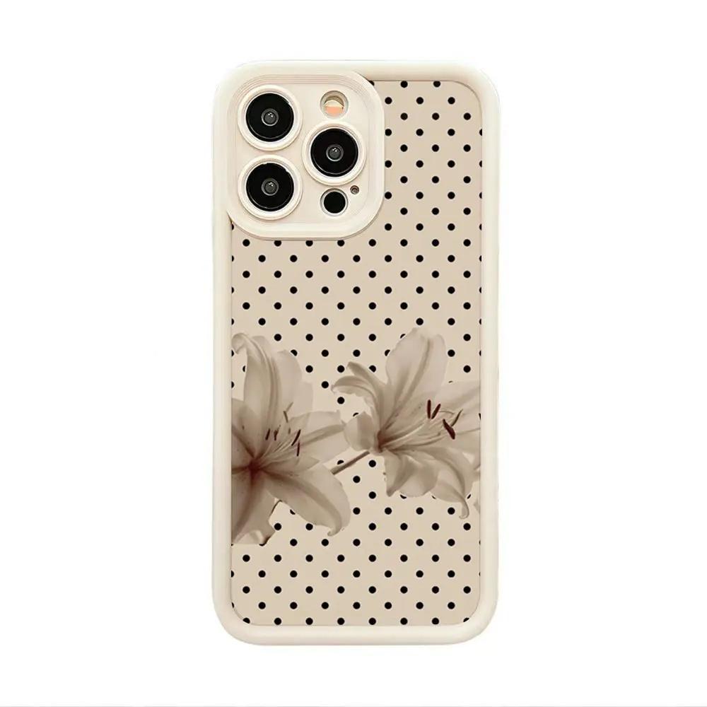 Floral Polka Dot Phone Case phone case, view 8