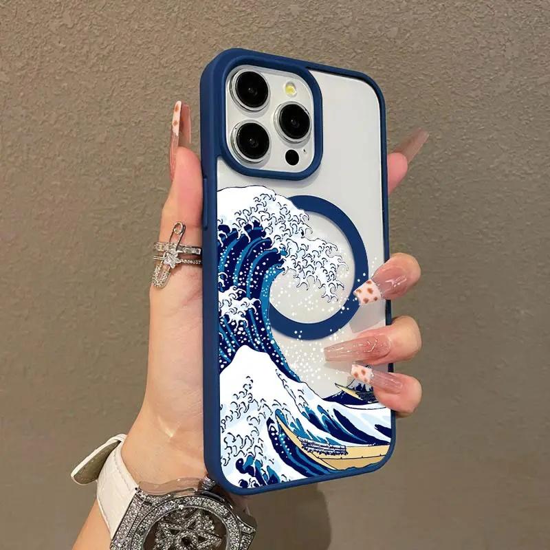 Magnetic Clear Iphone Case — Edition 3041 phone case, view 1