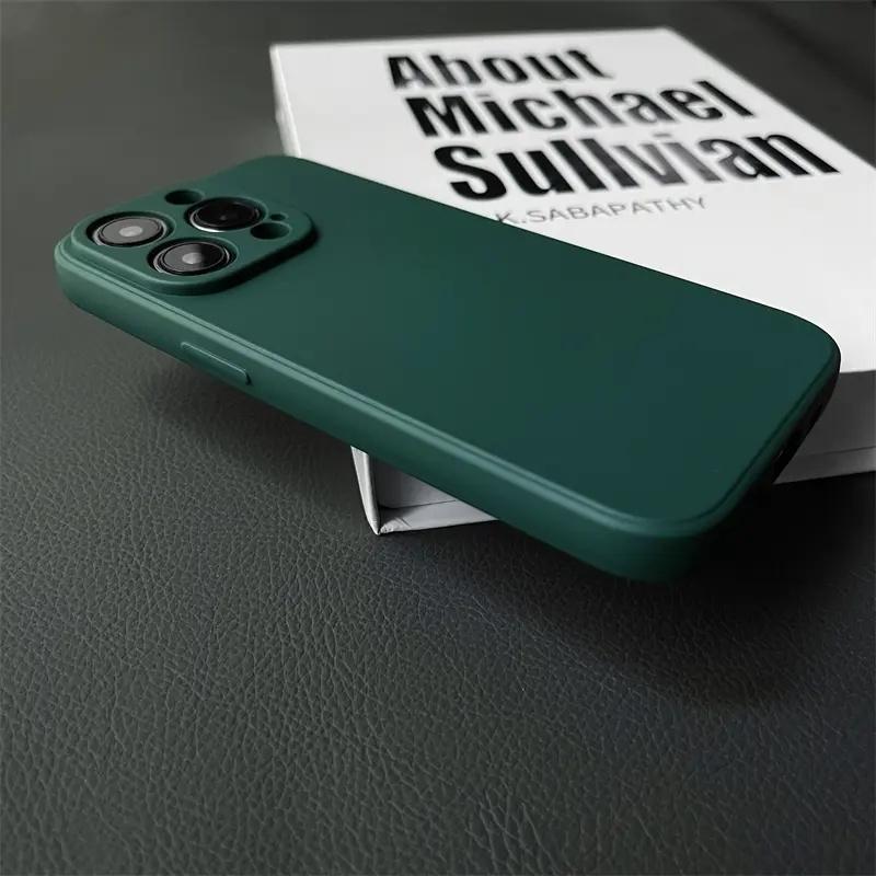 Solid Cream White Iphone Case phone case, view 1