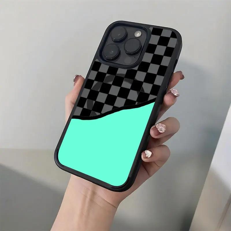 Checkerboard Phone Case phone case, view 5
