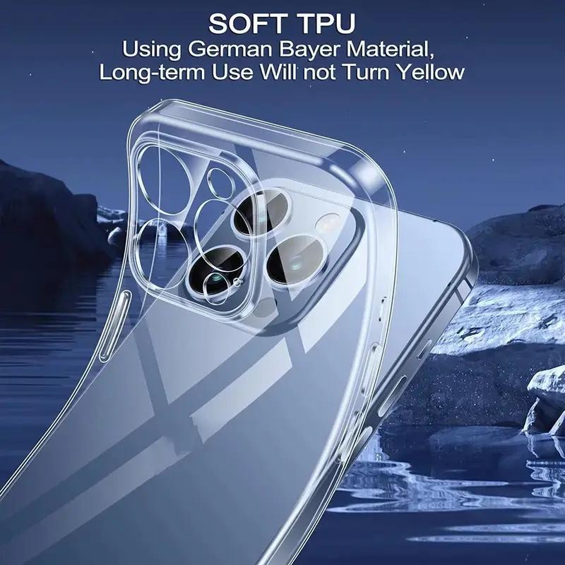 Thin Flexible Clear Iphone Case phone case, view 4