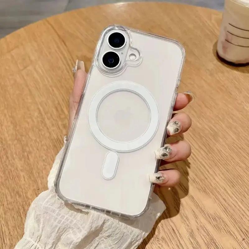 Magnetic Clear Phone Case — Edition 7777 phone case, view 2