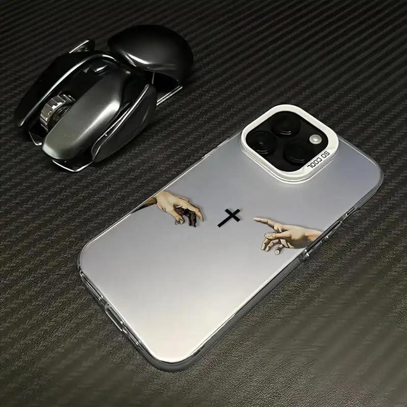 Creation Of Adam Hands Phone Case — Edition 8145 phone case, view 11