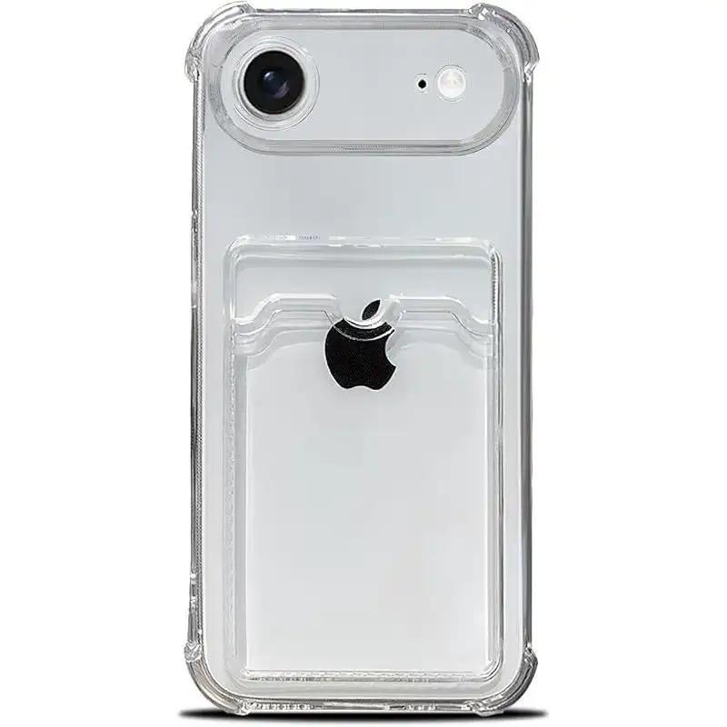 Clear Card Slot Wallet Phone Case phone case, view 9