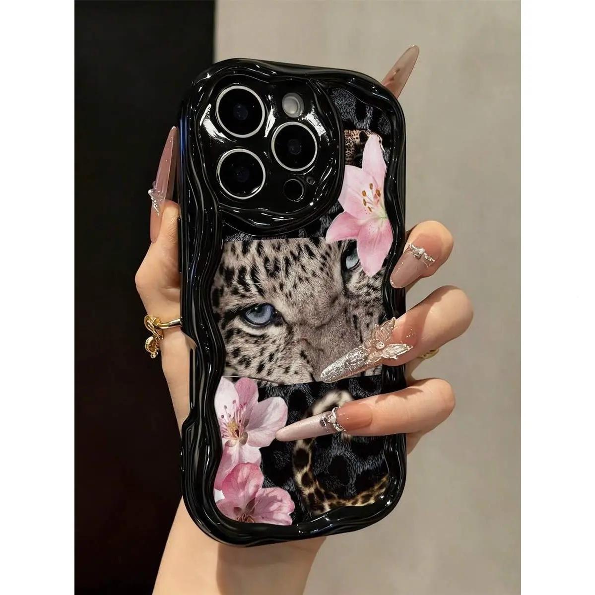 Multicolor Cheetah-Animal Print phone case, view 1