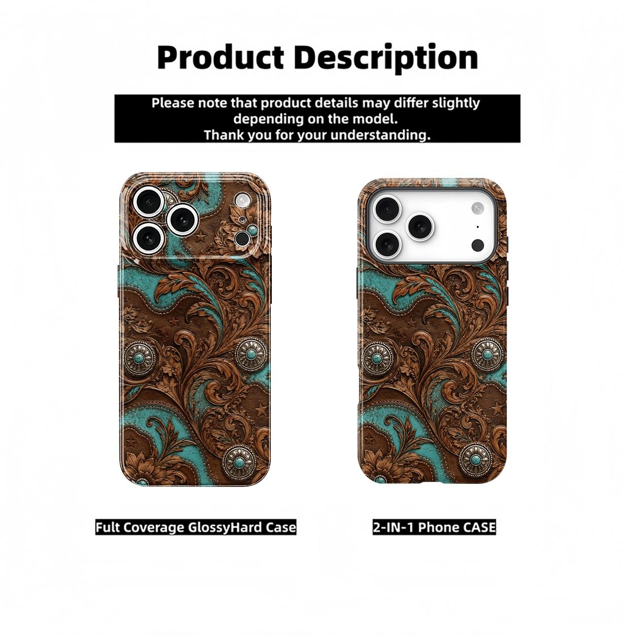 Western Phone Case — Edition 7809 phone case, view 2