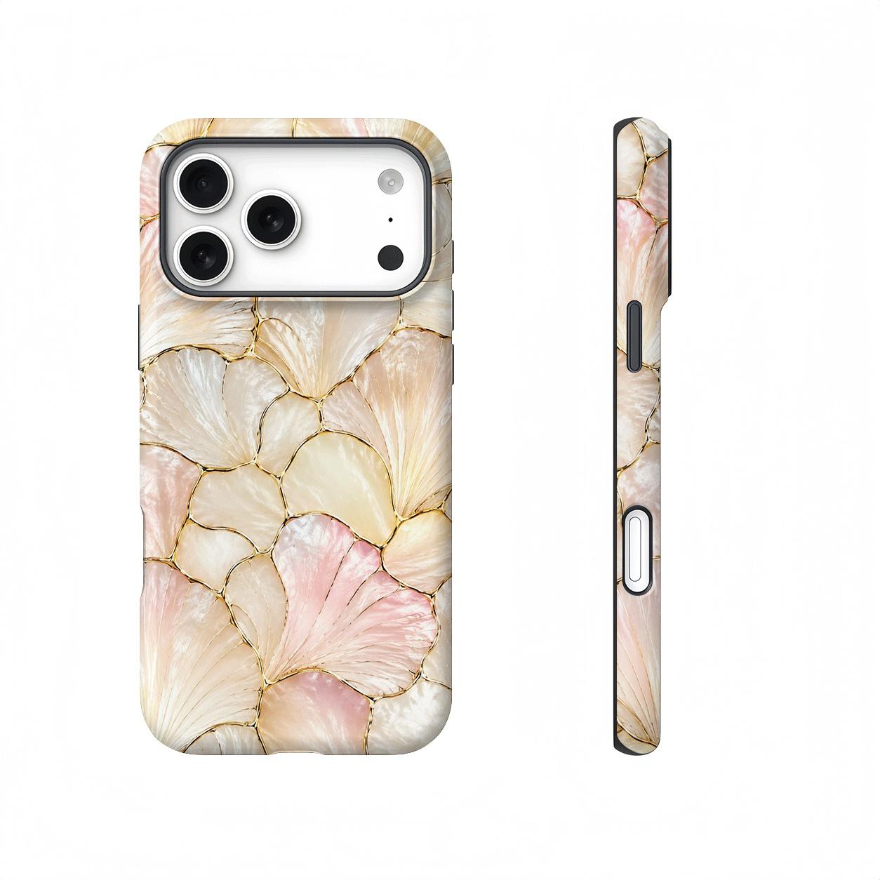 Pearl Floral Magnetic phone case, view 1